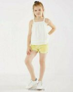 broidery top off white бяло момичета X4BJ4864 Mexx - Image 3