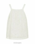 broidery top off white бяло момичета X4BJ4864 Mexx - Image 7