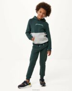 colorblock hoody тъмен зелено момчета X4BJ4948 Mexx - Image 3