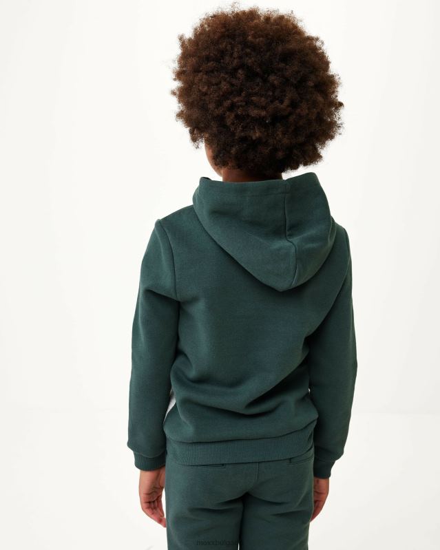 colorblock hoody тъмен зелено момчета X4BJ4948 Mexx - Image 5