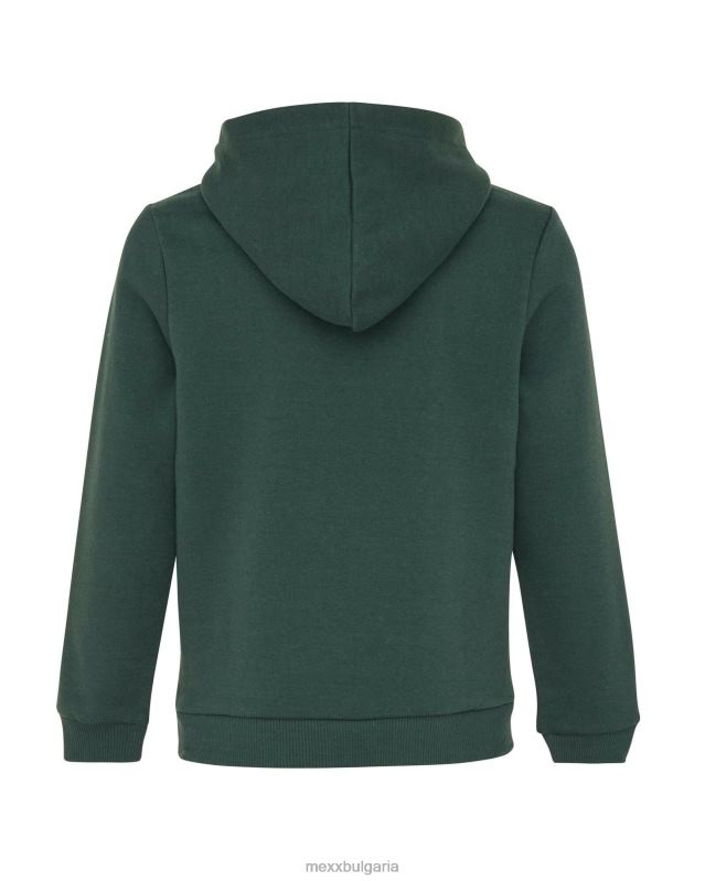 colorblock hoody тъмен зелено момчета X4BJ4948 Mexx - Image 7