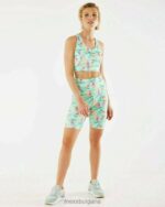 висока талия bikershort светло мента зелено Жени X4BJ4405 Mexx - Image 2