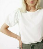 горна част с буф ръкав бяло Жени X4BJ4120 Mexx - Image 6