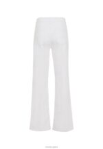 дънки с висока талия kim off white бежово Жени X4BJ460 Mexx - Image 7