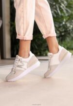 маратонка juju spark off white/sand злато Жени X4BJ4232 Mexx - Image 3