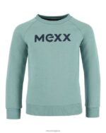 пуловер с кръгло деколте тъмен ментов цвят зелено момчета X4BJ4917 Mexx - Image 2