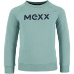 пуловер с кръгло деколте тъмен ментов цвят зелено момчета X4BJ4917 Mexx