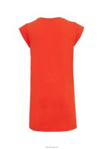 рокля от трико с къс ръкав червен момичета X4BJ4809 Mexx - Image 7