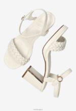 сандали с ток lewy off white бежово Жени X4BJ4327 Mexx - Image 6