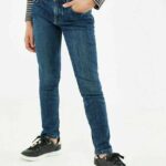 juno slim fit деним тъмен син момичета X4BJ4876 Mexx