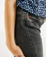 Nikkie дънки с тесни крака Jegging Smoke шварц момичета X4BJ4850 Mexx - Image 5